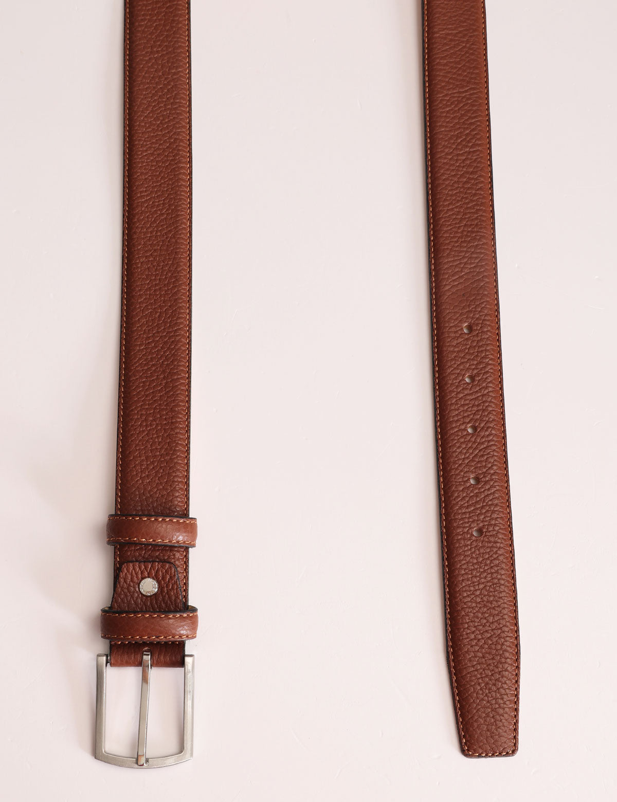 Cintura pelle martellata