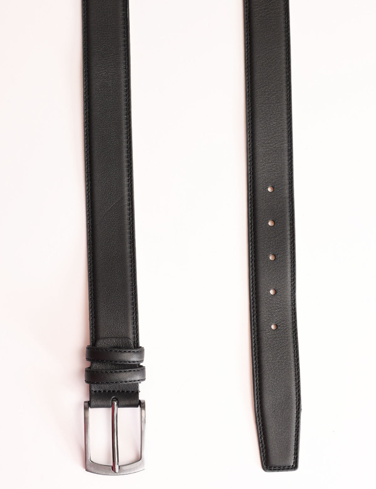 Cintura in pelle opaca